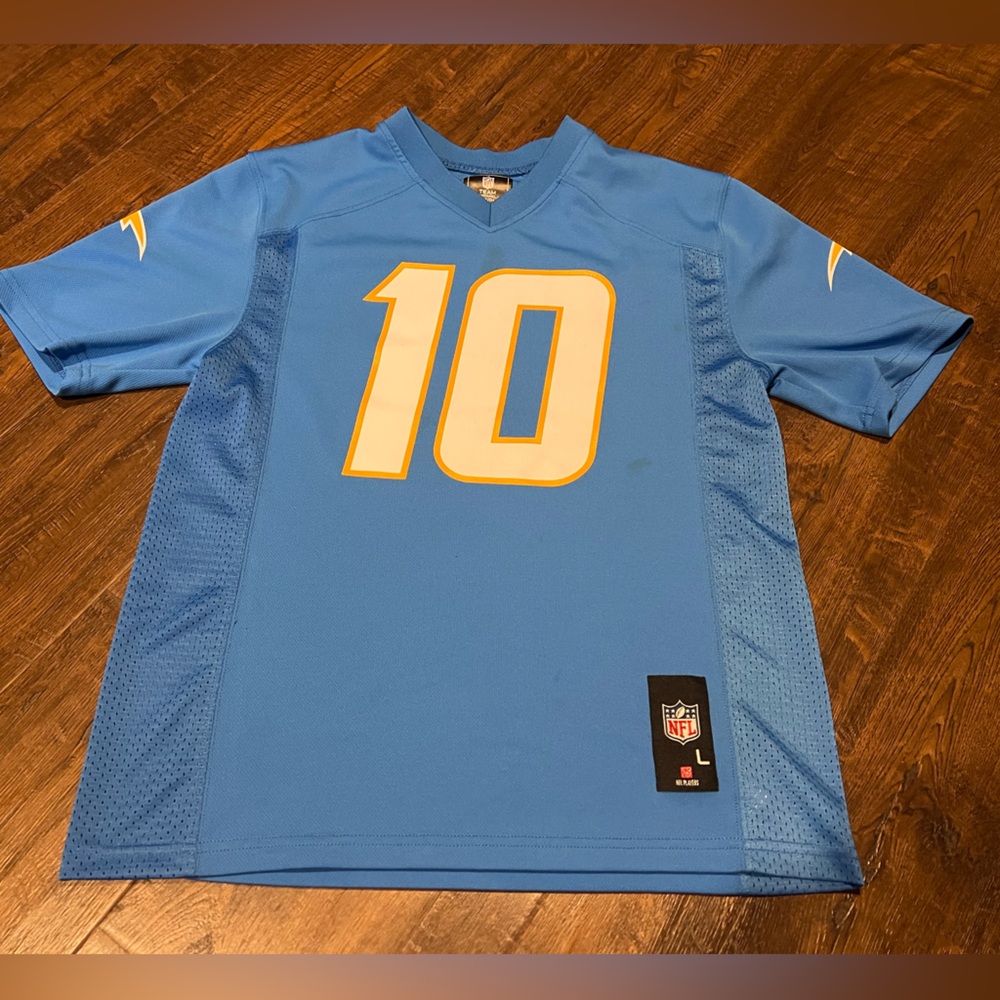 NFL la chargers #10 Herbert jersey youth large